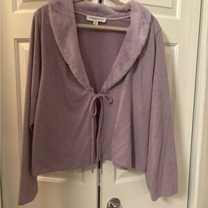 Tempted Hearts Lavender Cardigan